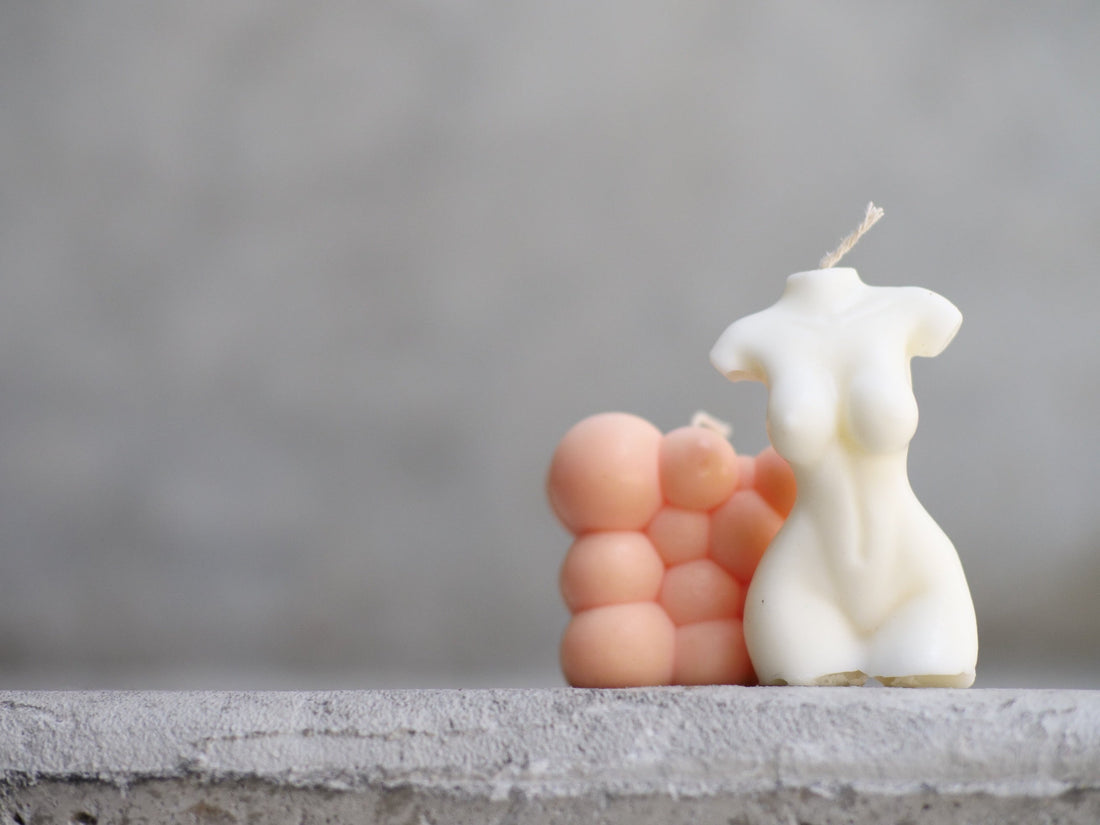 Suki Home Curvy Women Candle & Bubble Trouble Candle