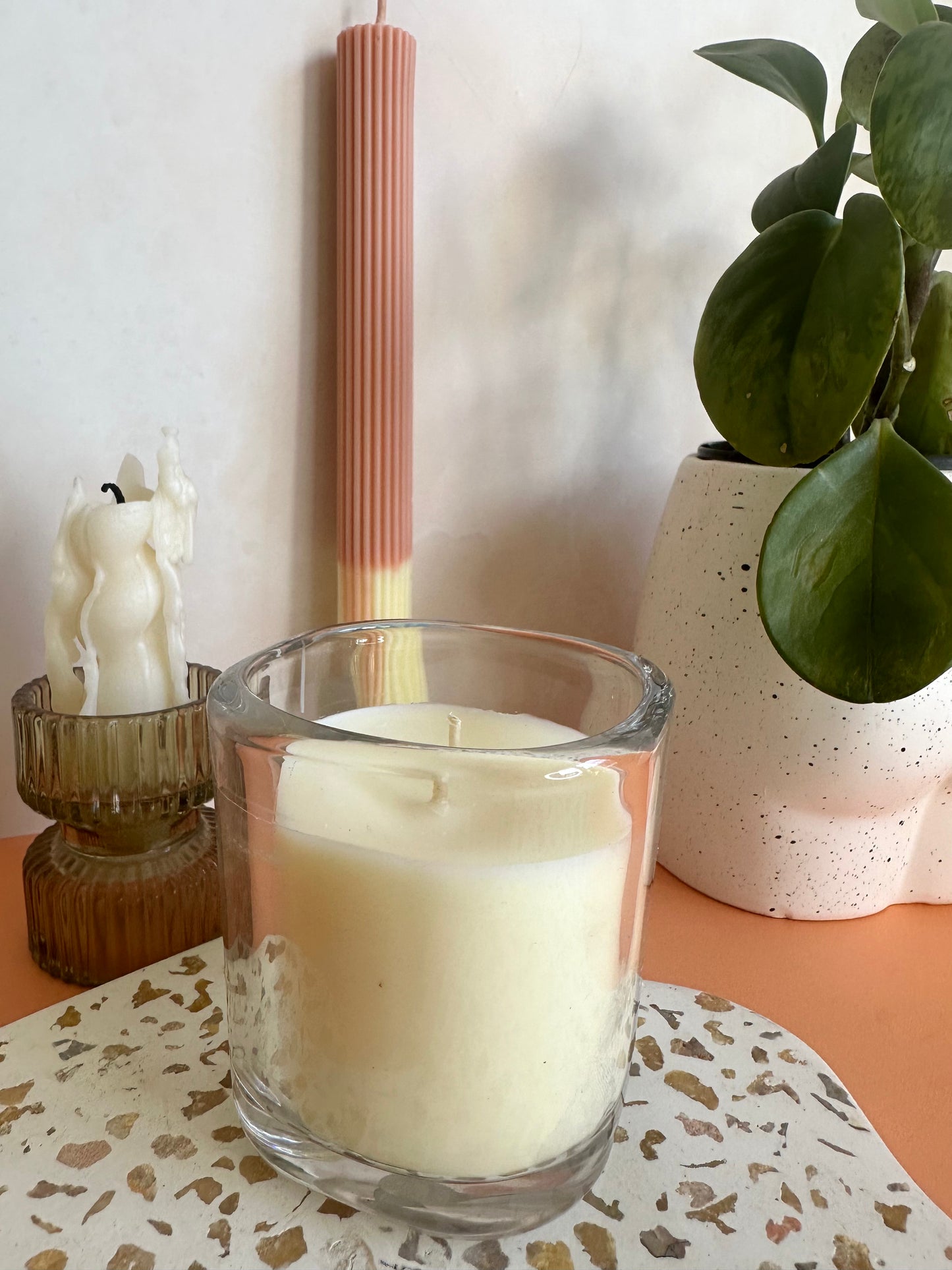 The Funky Candle Jar in Clear Image 2