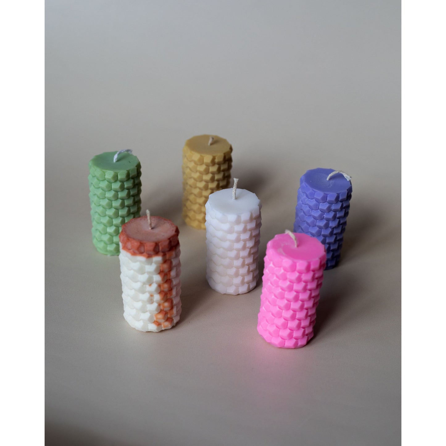 Suki Home The Snakeskin Pillar Candle
