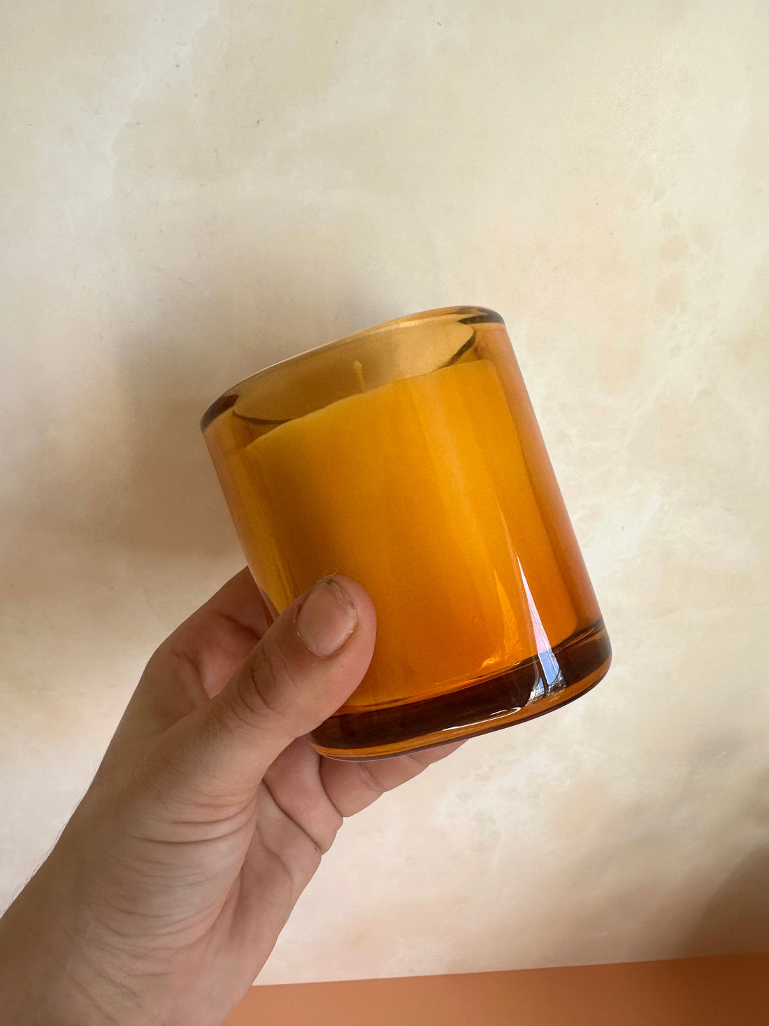 The Orange Funky Candle Jar