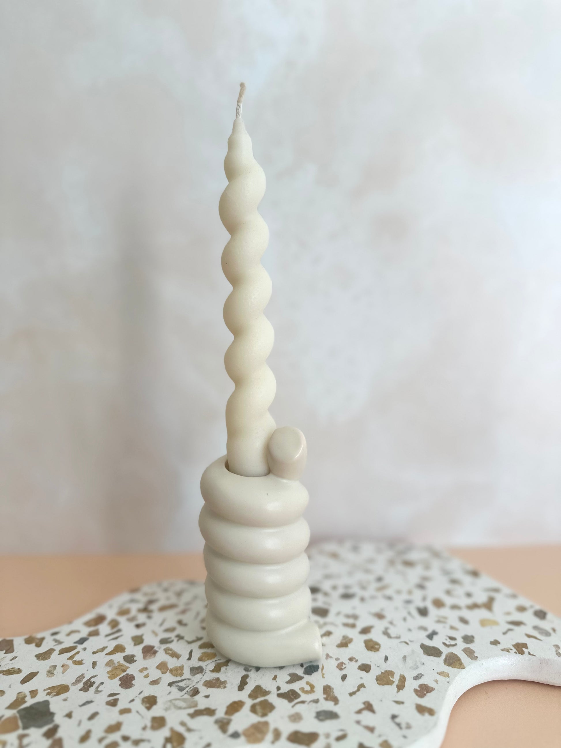 Suki Home The Swirly Pillar Candle Holder